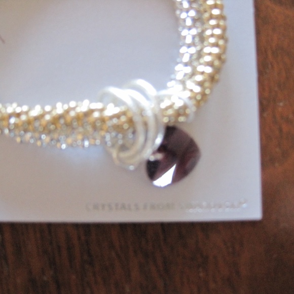 NWT Swarovski crystal stretch bracelet - Picture 3 of 4